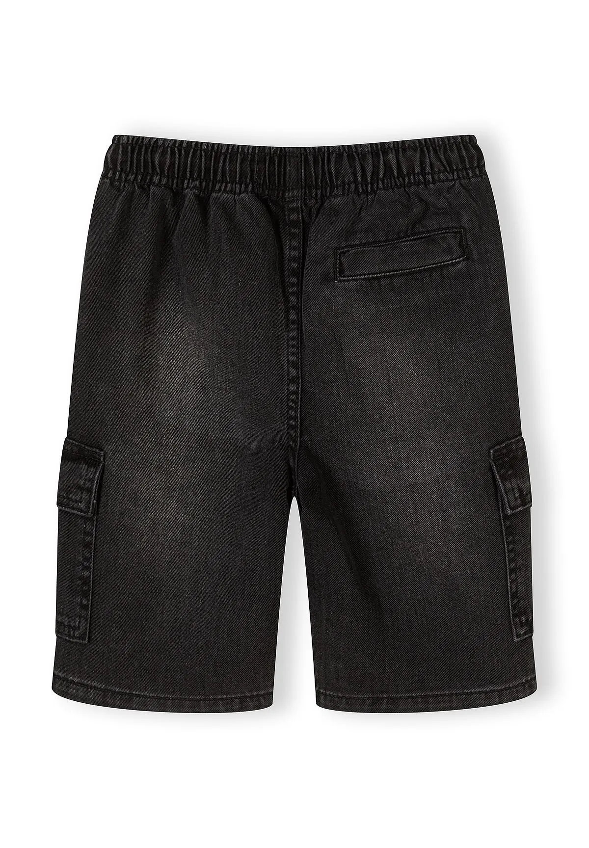 Minoti 44945 cargo jeansshorts til drenge 2-pak