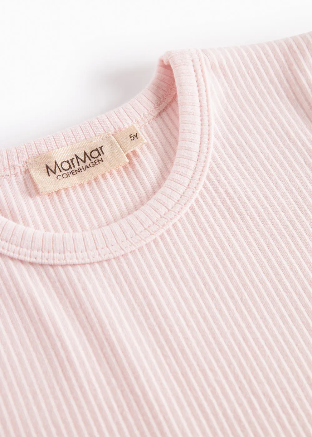 MarMar Plain Tee SS t-shirt Rosa modal strækbar
