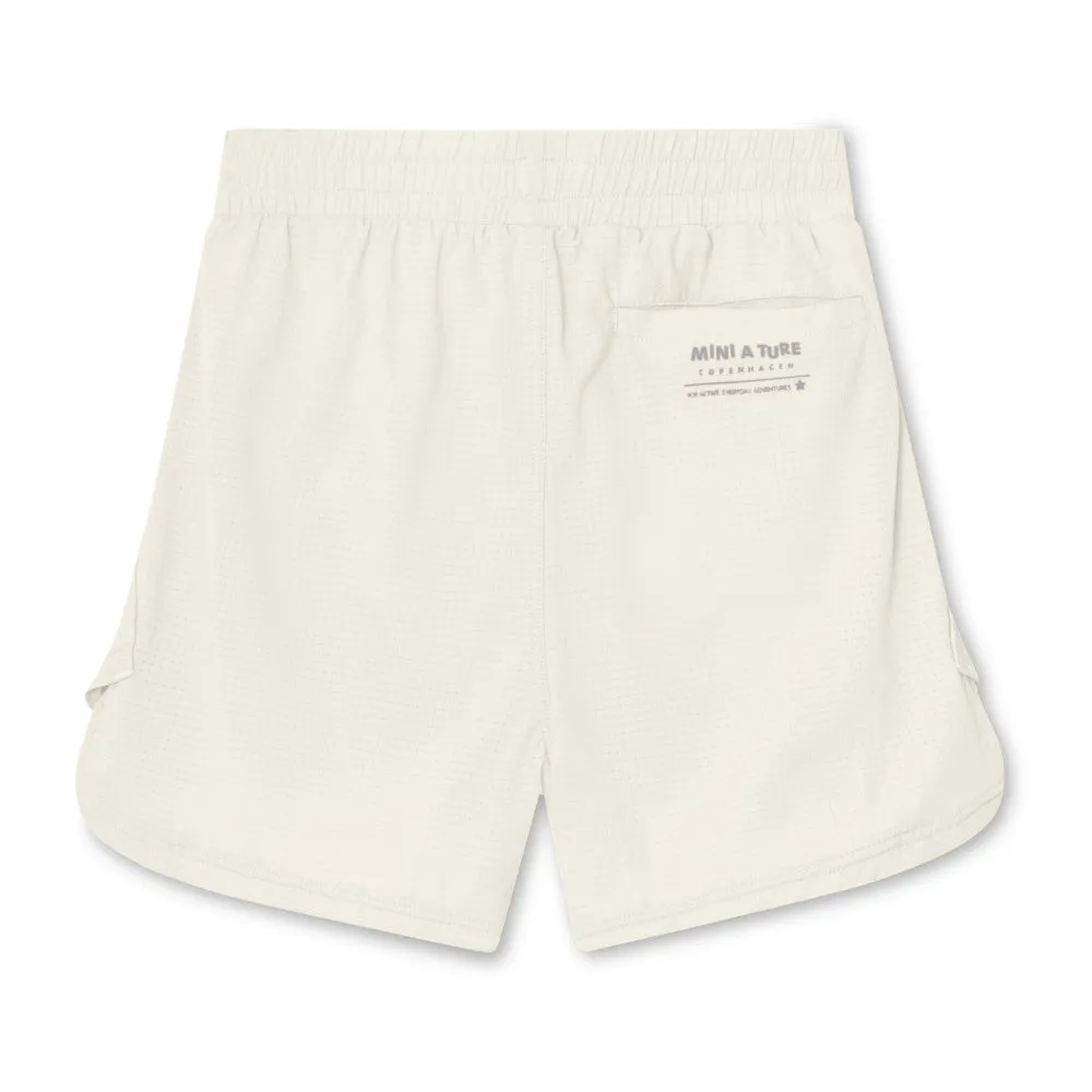 MINI A TURE Matelvart shorts Flint Stone åndbare