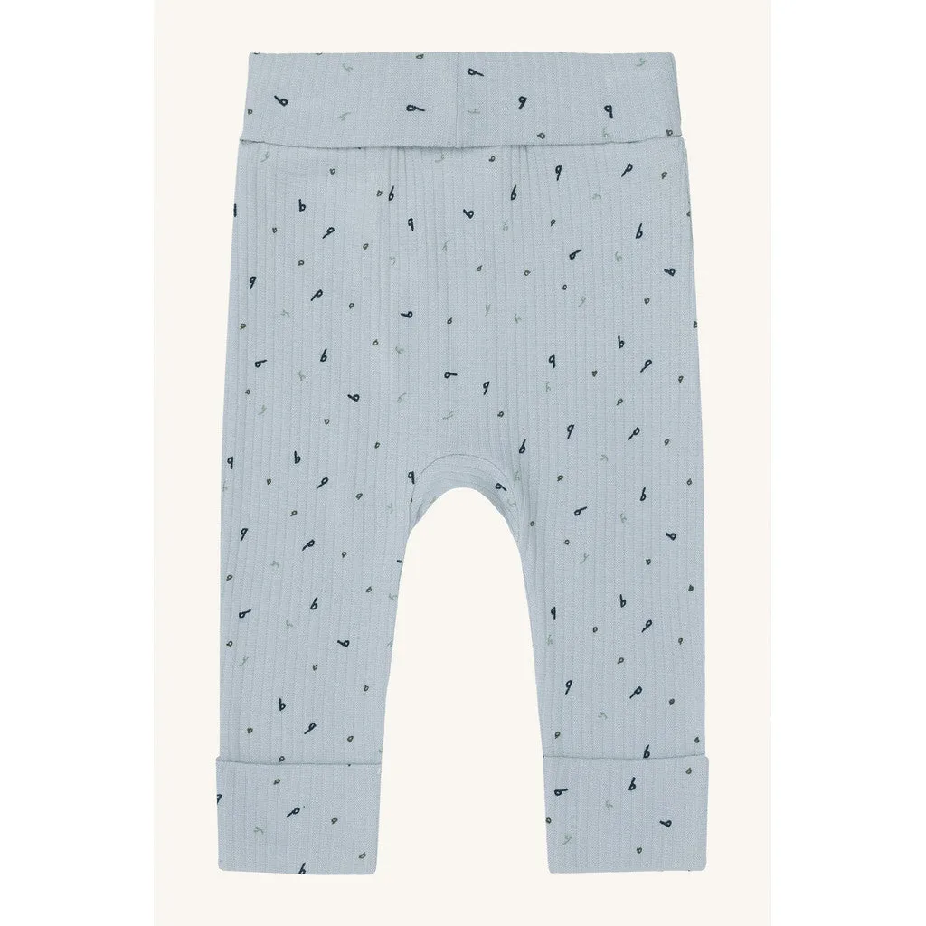 Hust & Claire HCLuca Letter Aop leggings light blue