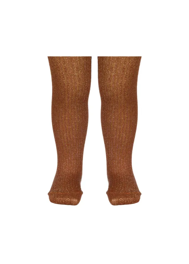 MarMar Tights Glitter strømpebukser Rosewood Glitter