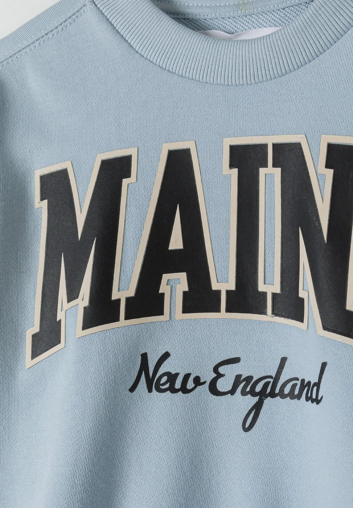 Minoti Maine sweatshirt lyseblå fleece 104-158