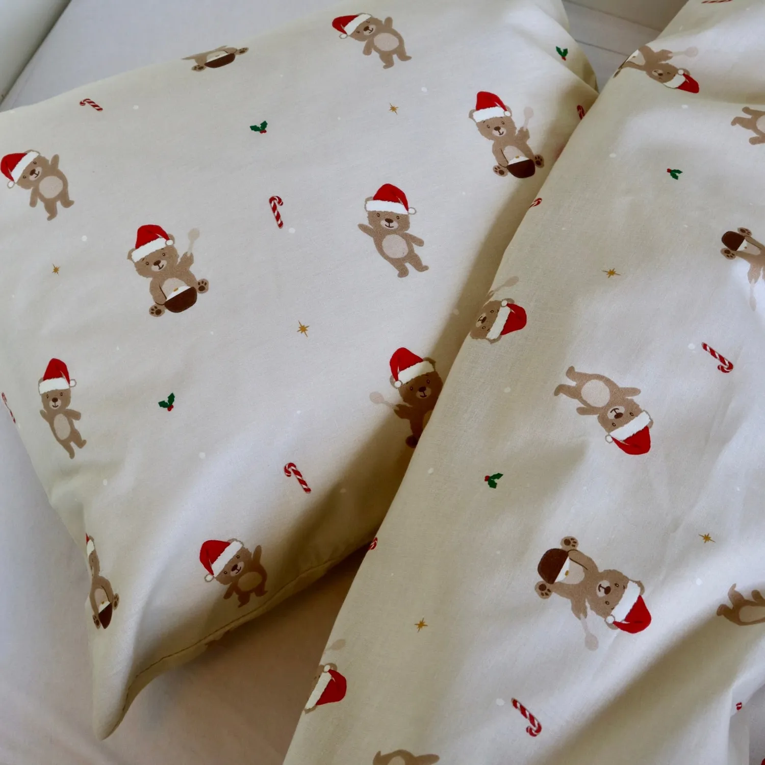 nuuroo By Mats junior sengetøj Christmas Teddy 100x140