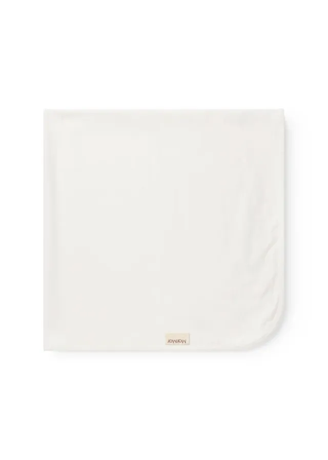 MarMar Copenhagen Alida babytæppe Gentle White 80x80 cm