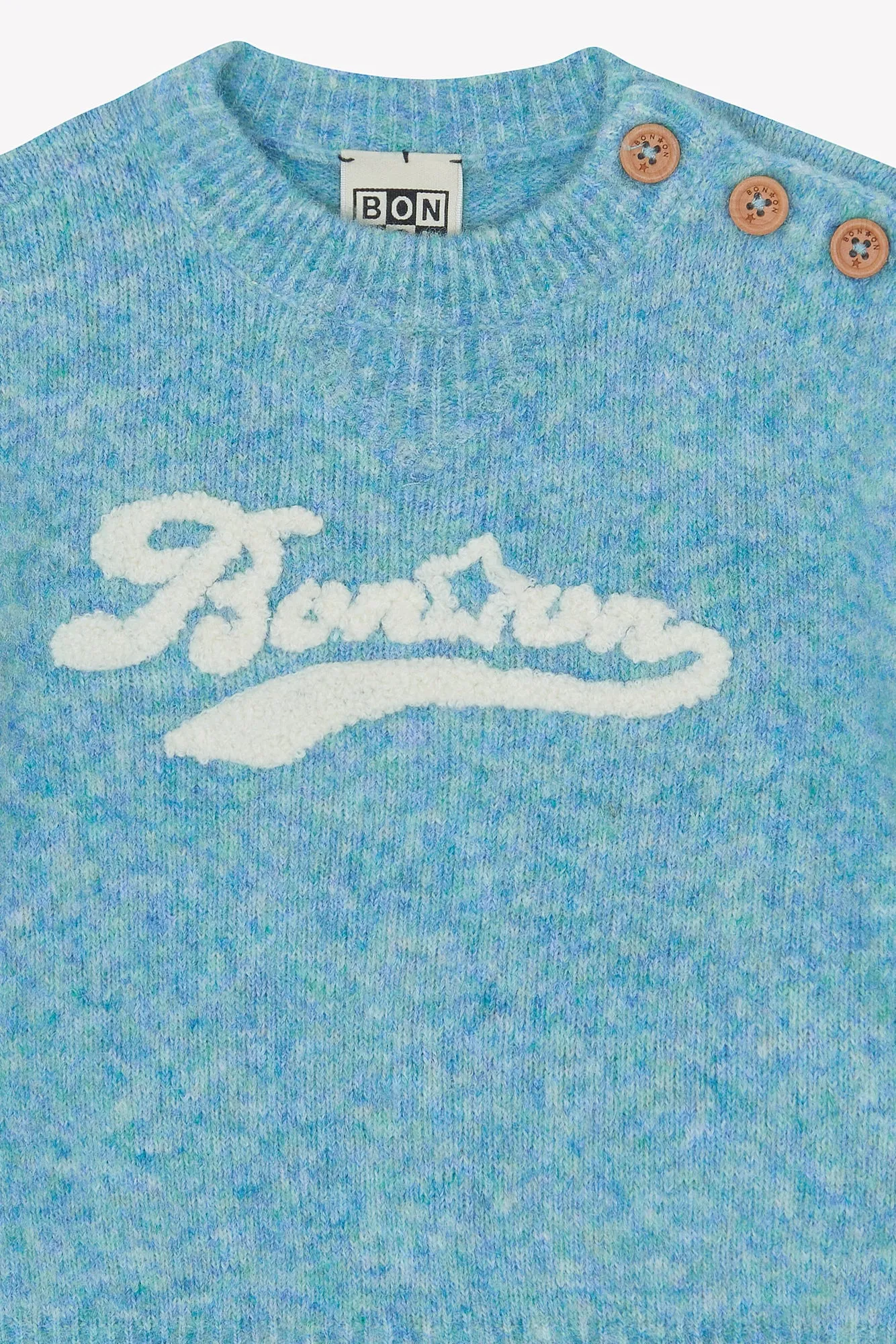 Bonton Missouri trøje blå vintage logo drenge