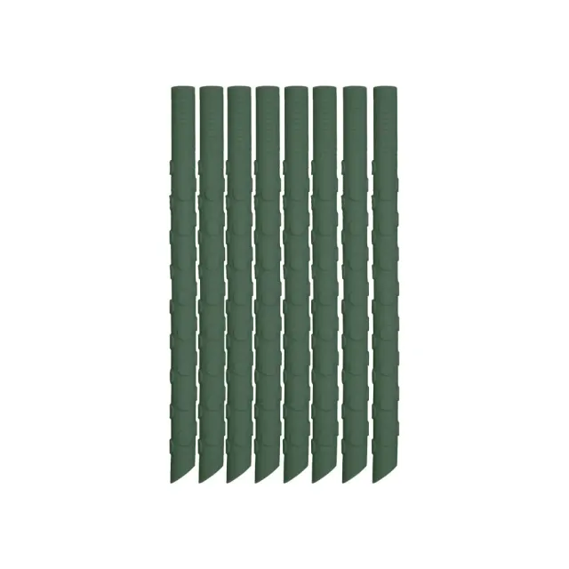 nuuroo Ada sugerør Dusty green silikone 17 cm 8-pak
