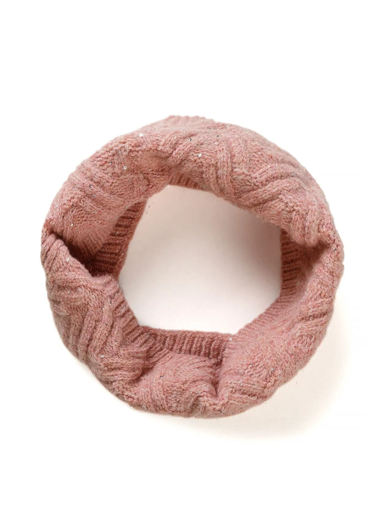 Minoti 45914 hue- og loopsæt pink til piger