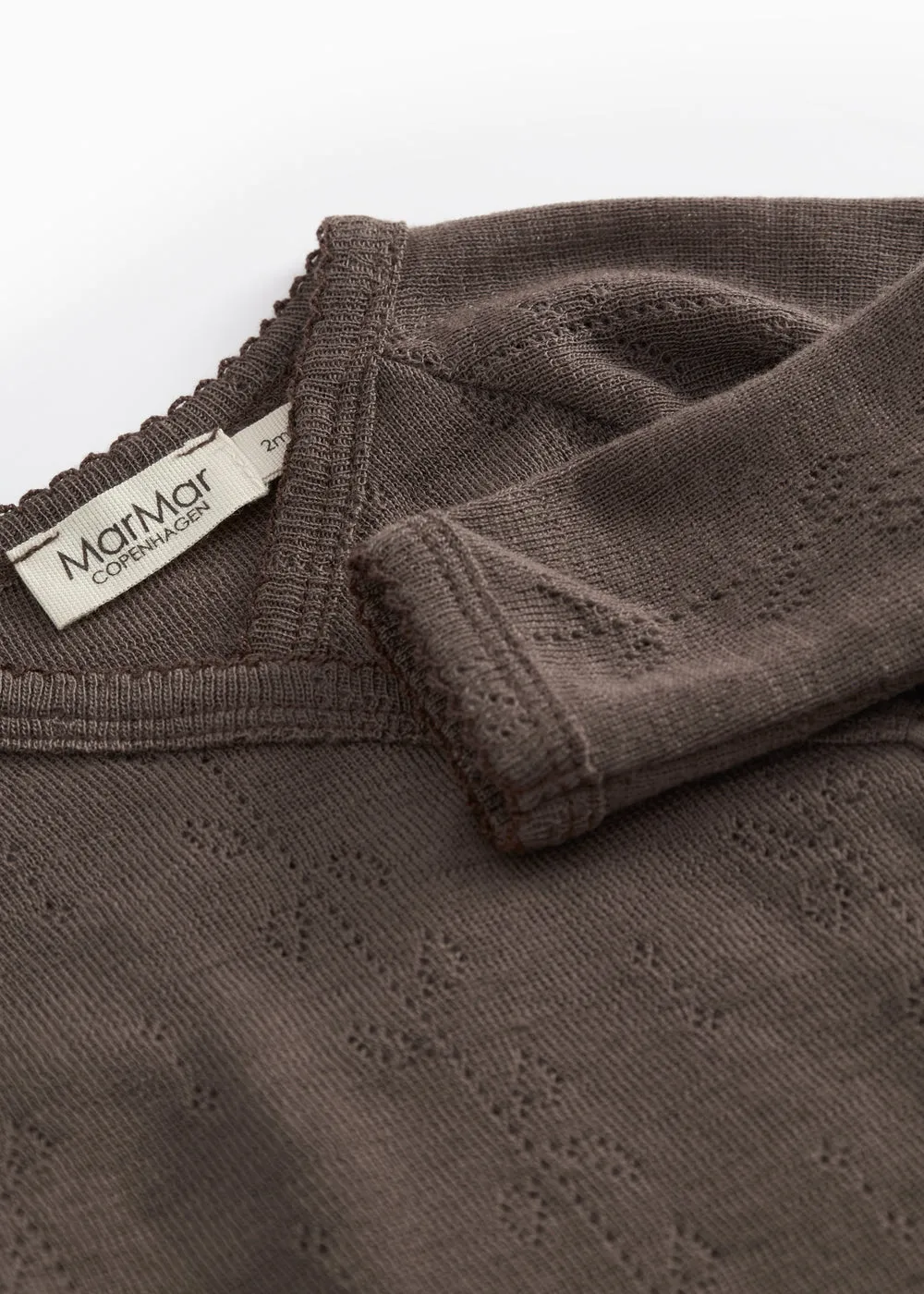 MarMar Tut Wrap LS bluse Terre uld