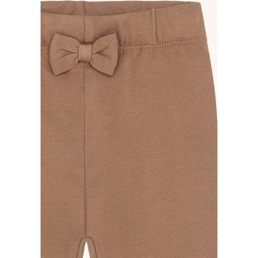 Hust & Claire HCLisa leggings Peacan Pie børstet økologisk