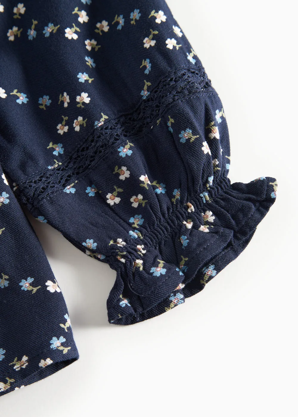 MarMar Tuka LS bluse French Flower viskose blomst