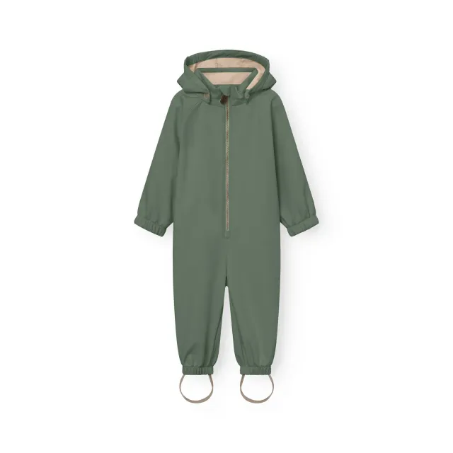 MINI A TURE Matarno softshelldragt 9m/74cm grøn vandafvisende