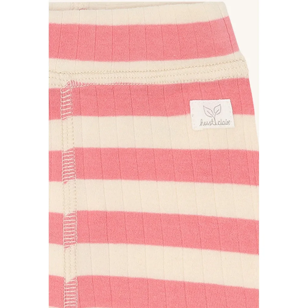 Hust & Claire HCLuca Rib leggings Sorbet økologisk