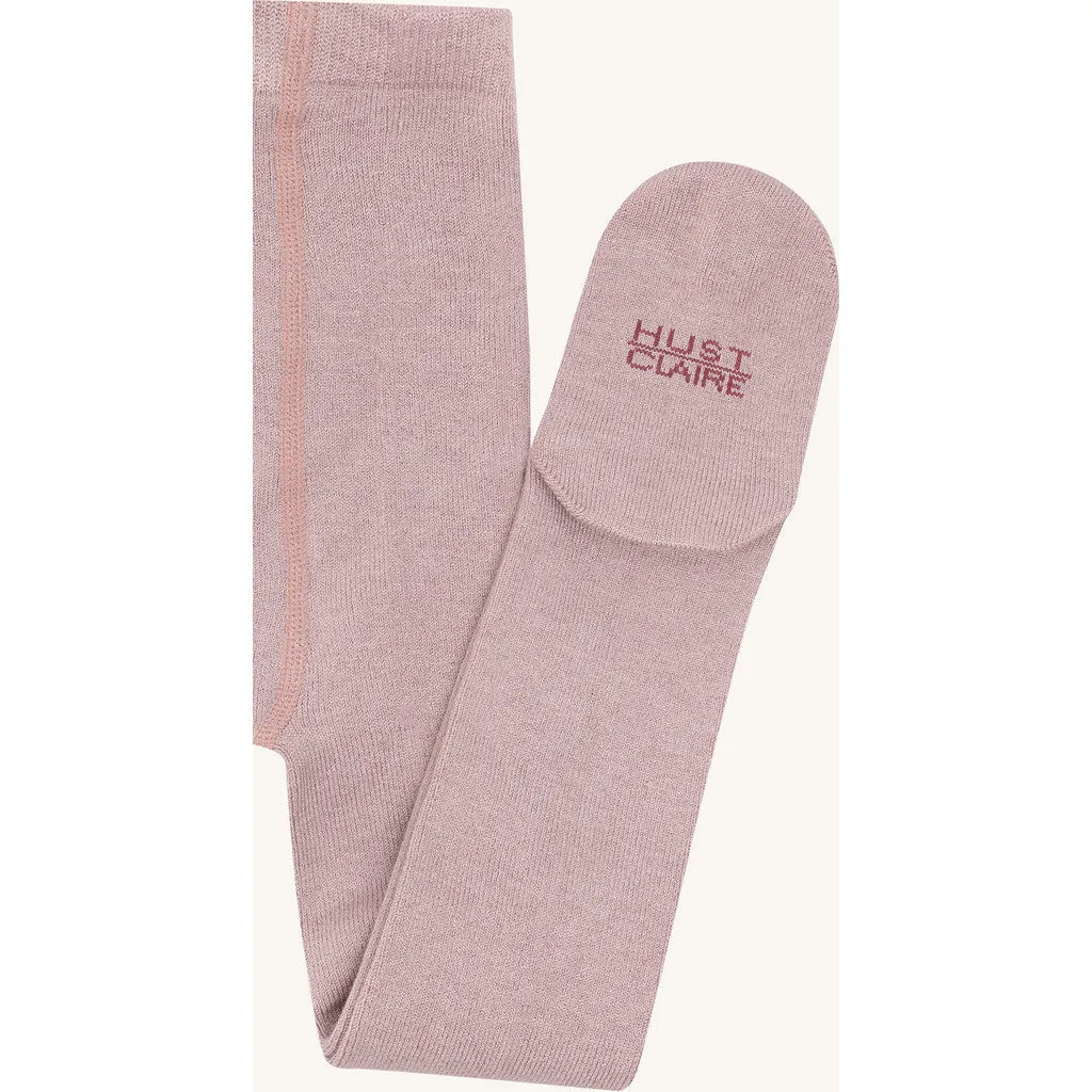 Hust & Claire HCFoxie strømpebukser Adobe Rose uld-bambus
