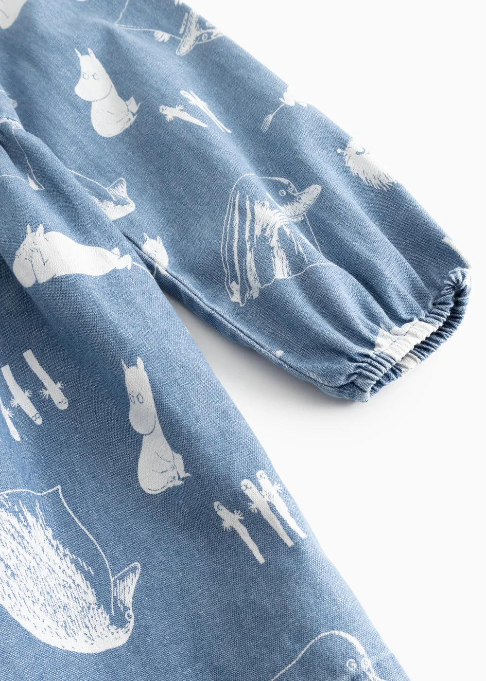MarMar Dalva kjole Moomins denim langærmet