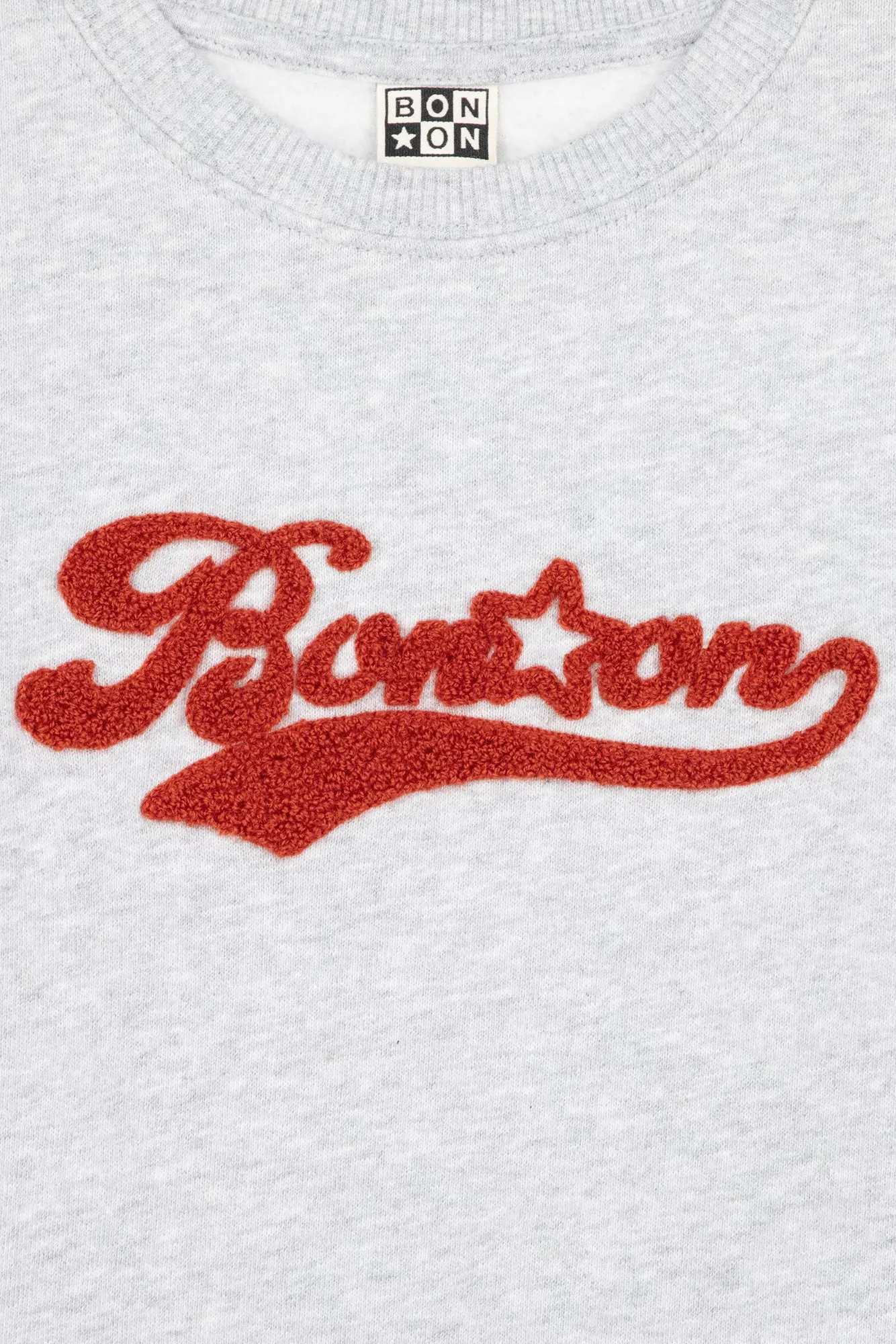 Bonton Smile Gris sweatshirt bomuld vintage