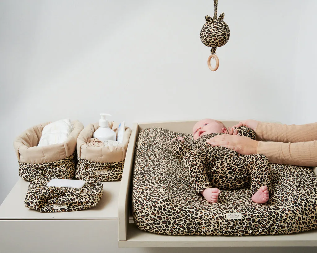 MarMar Changing Cushion Cover Puslepudebetræk Brown Leo