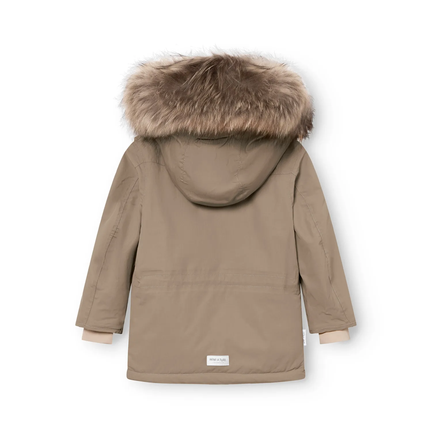 MINI A TURE Kastorio vinterjakke Grey brown -25°