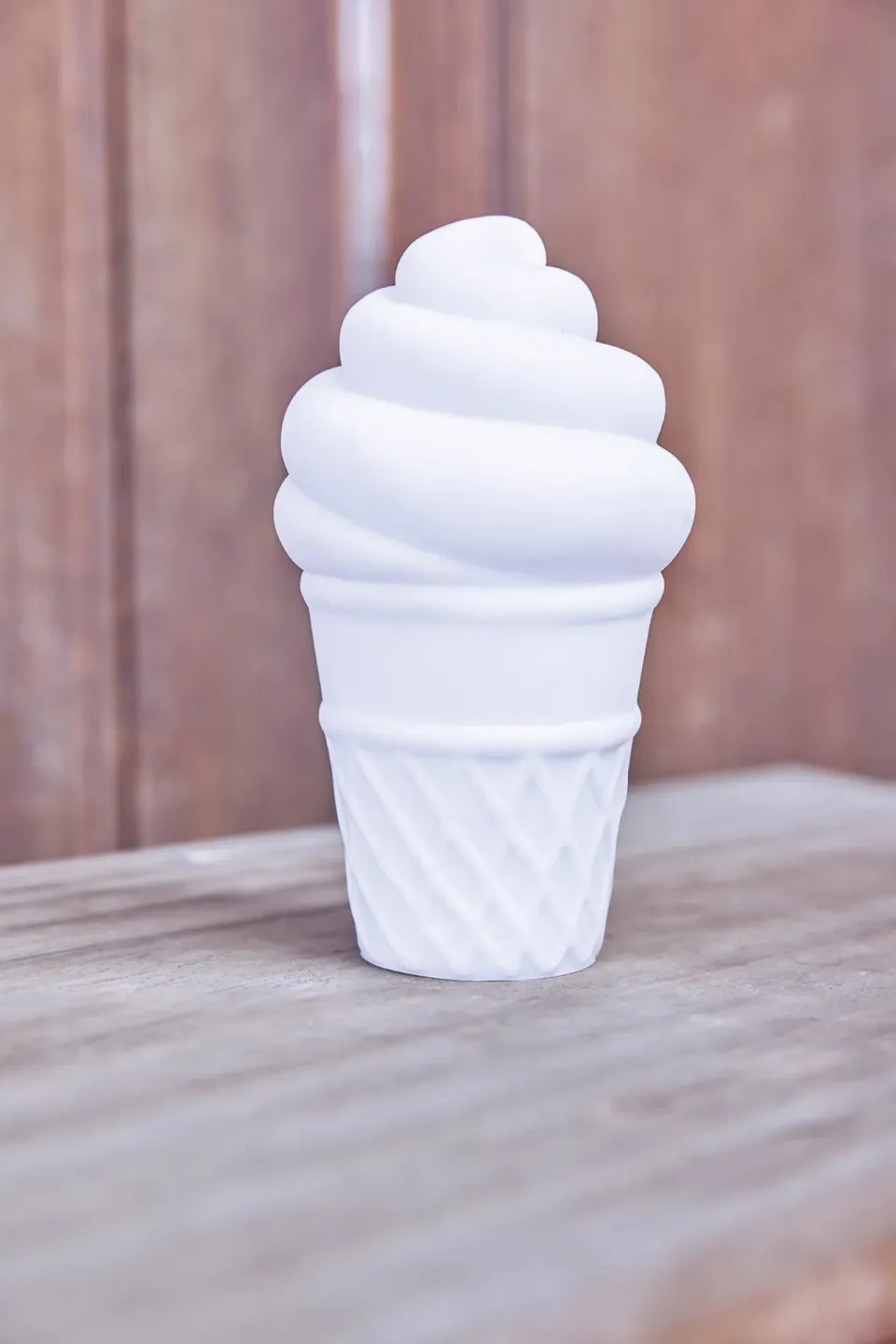 Bonton Ice Cream natlampe isvaffel til baby
