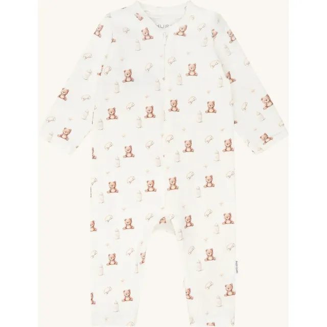 Hust & Claire Mich Teddy jumpsuit ivory økologisk