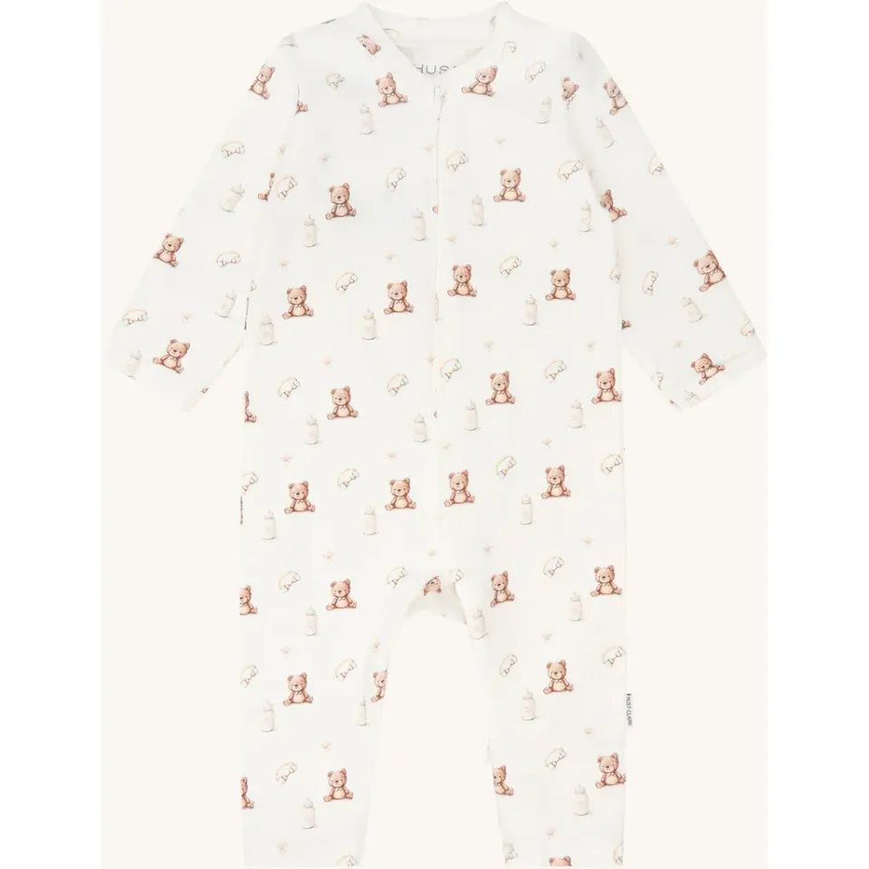 Hust & Claire Mich Teddy jumpsuit ivory økologisk