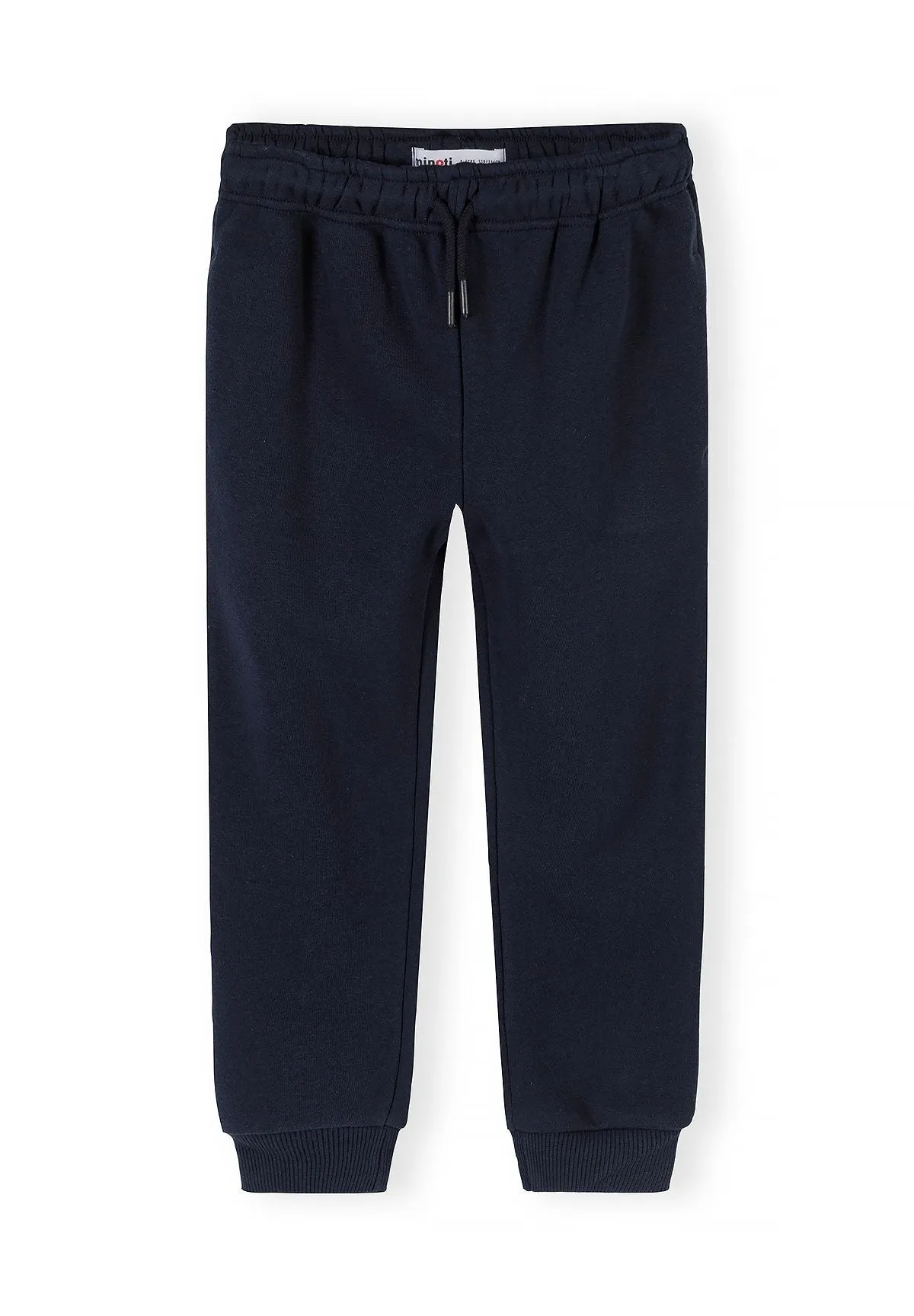 Minoti 45788 sweatsæt drenge navy lynlås