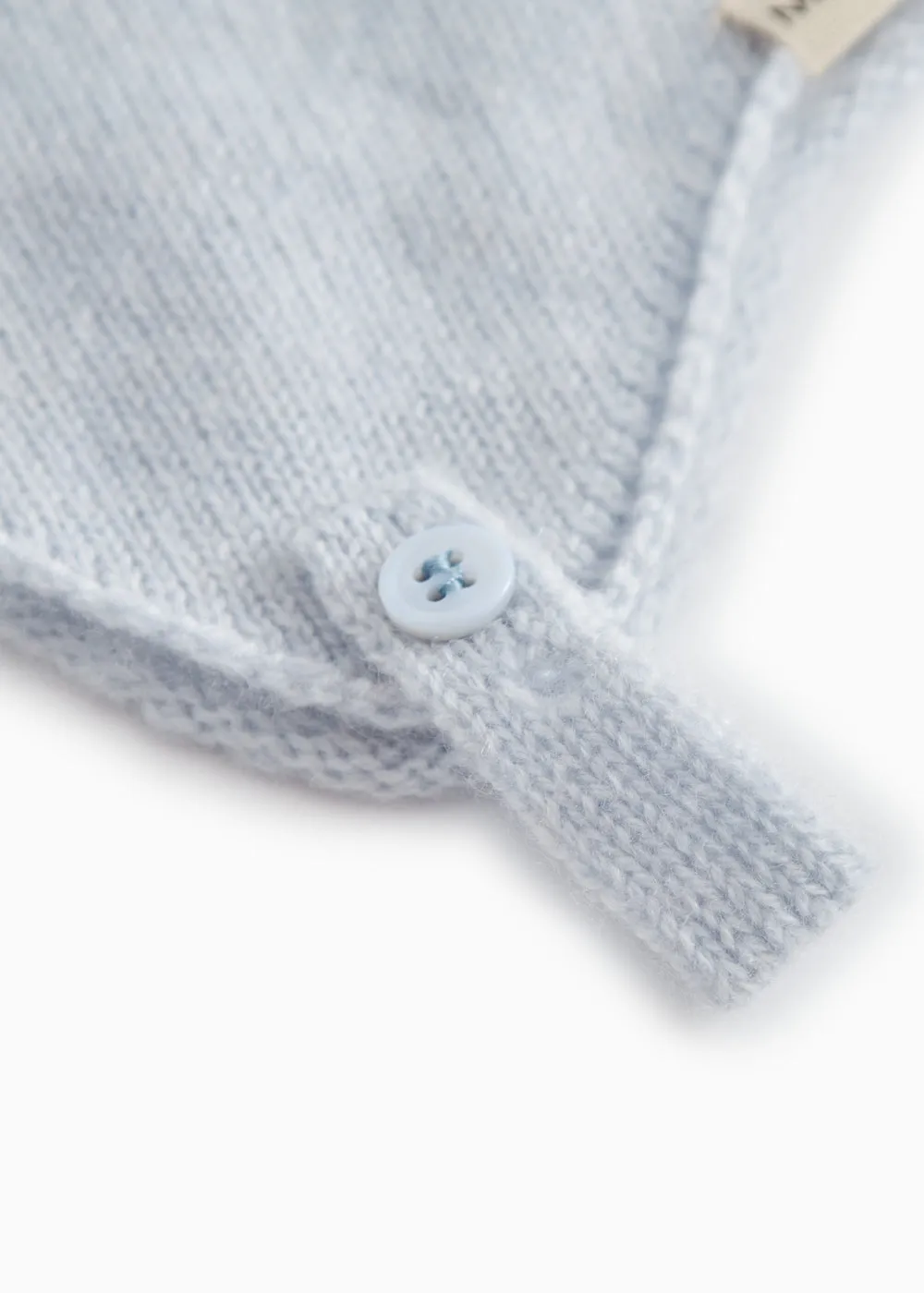 MarMar Aly Baby kashmirhue Light Blue Melange varm
