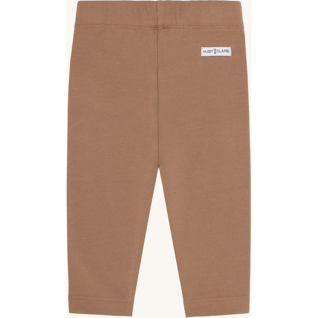 Hust & Claire HCLisa leggings Peacan Pie børstet økologisk