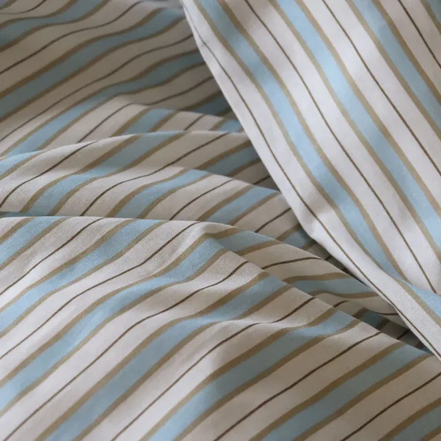 nuuroo By Mats juniorsengetøj 100x140 Sky Blue Stripe bomuld