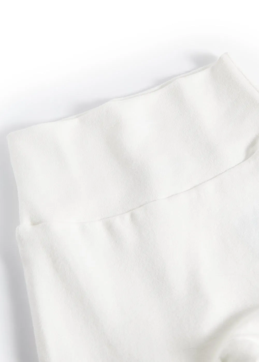 MarMar Pixa bukser med fødder Gentle White modal
