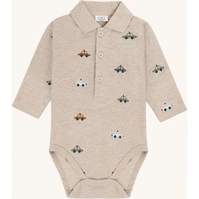 Hust & Claire HCBendy Police body beige melange bomuld
