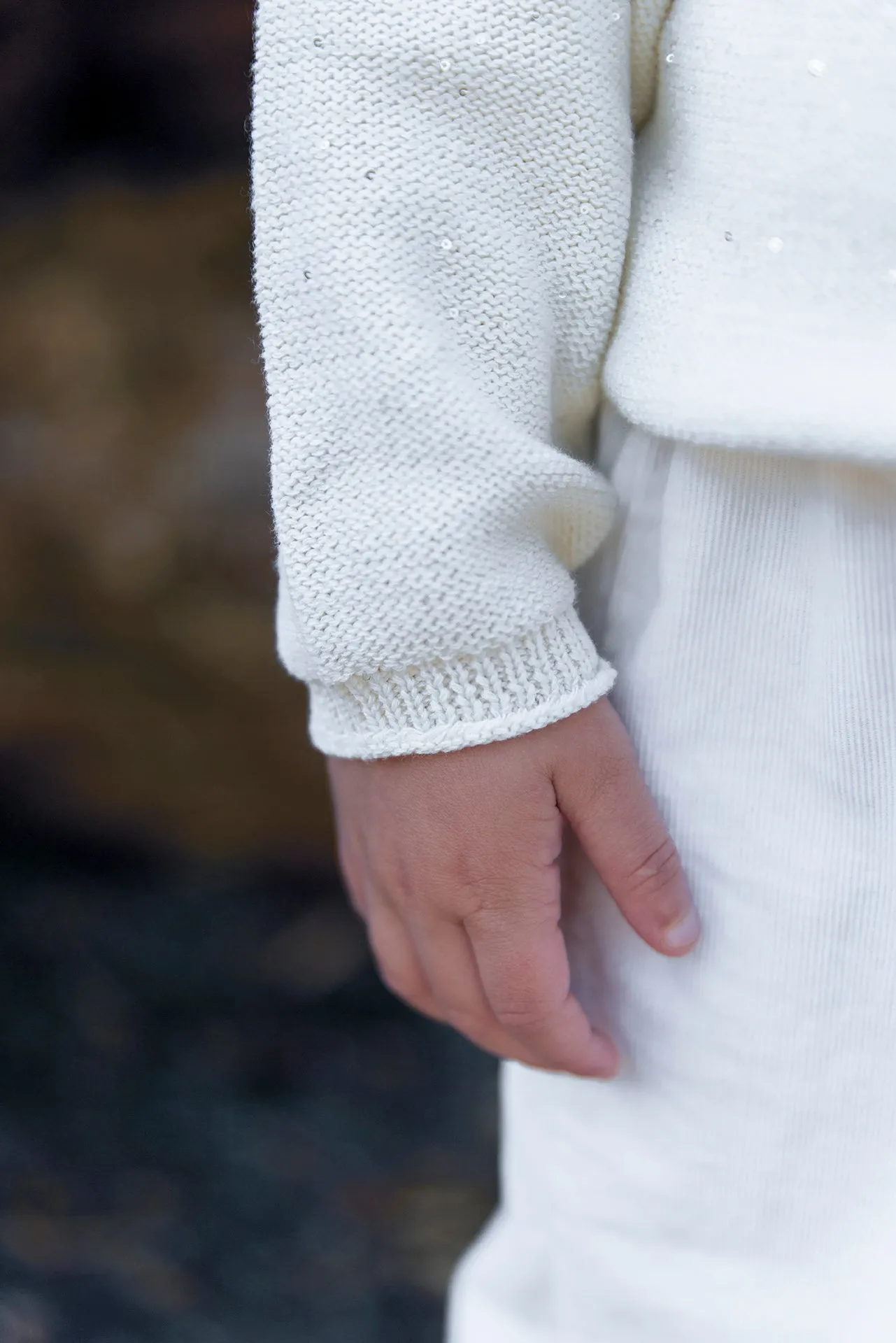 Bonton Mucita Mouton pullover med strass