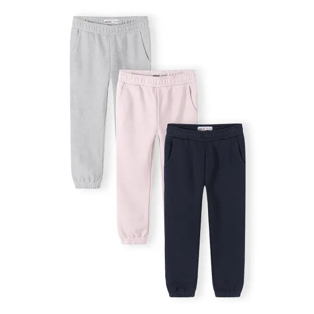 Minoti 44743 joggingbukser 3-pak rosa pige