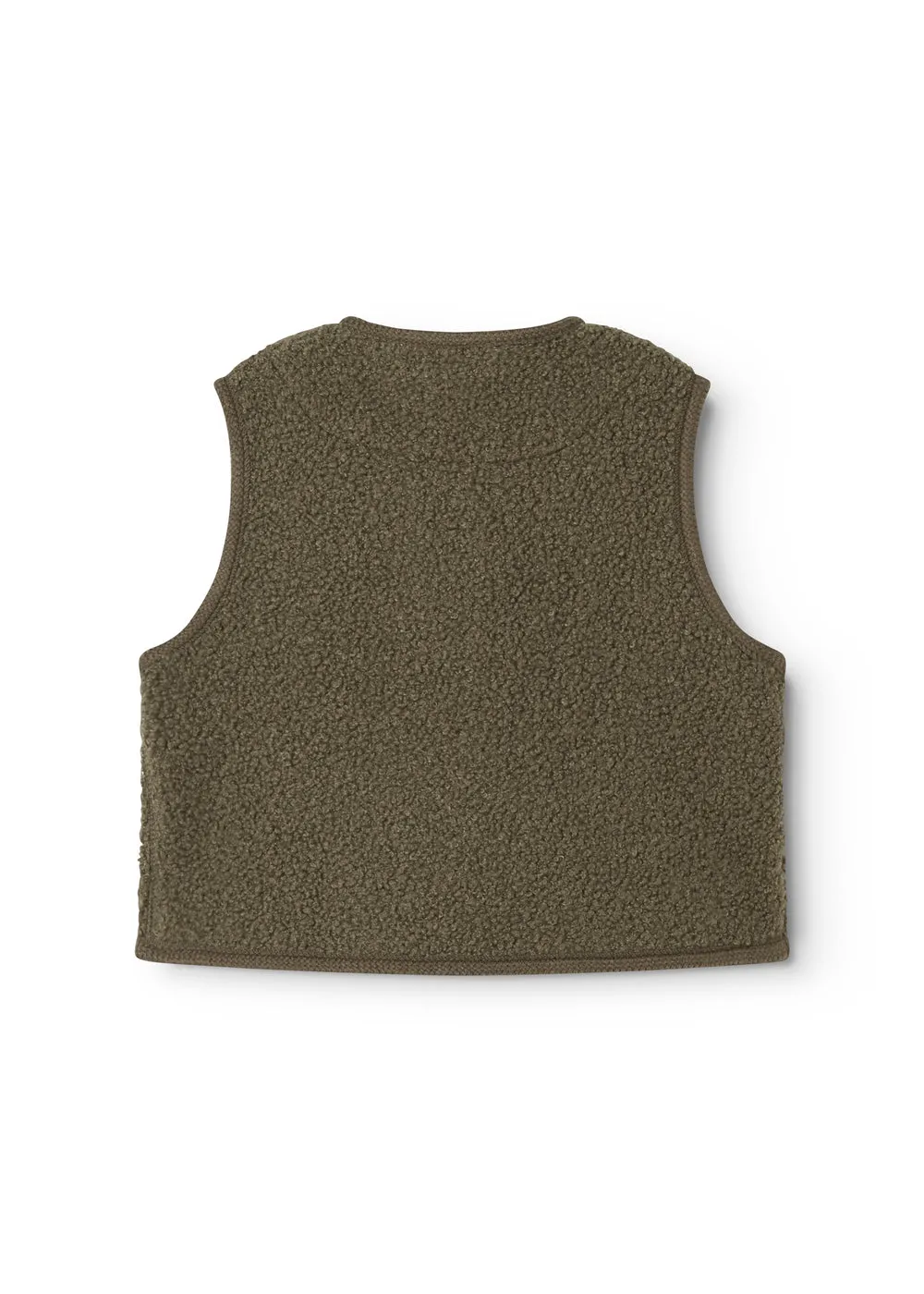 MarMar Ollas Waistcoat teddyvest Crocodile fleece 9M-12år