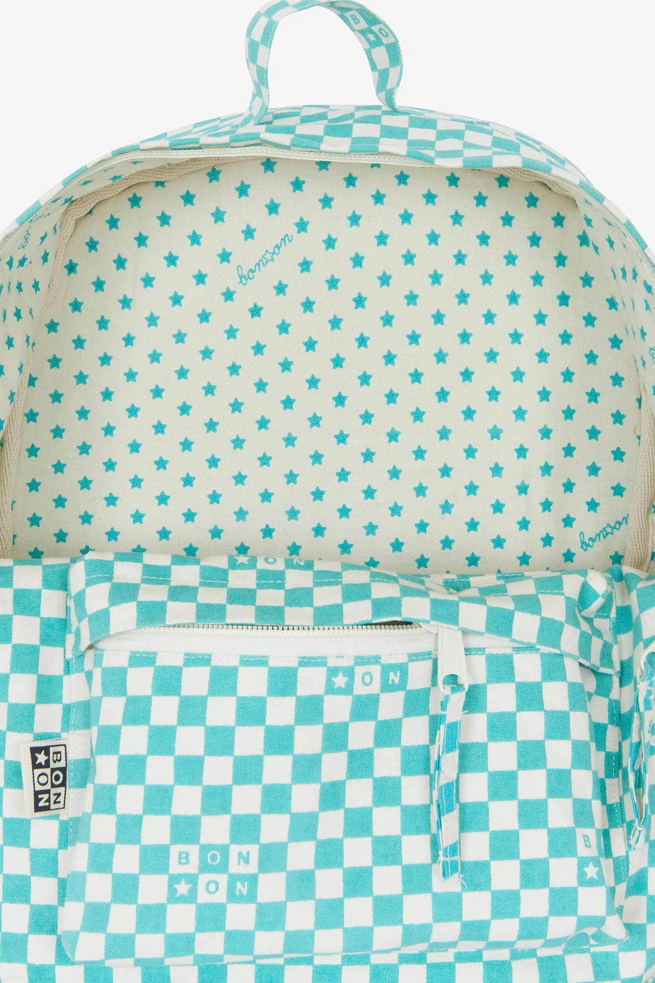 Bonton Damier Bleu Vintage rygsæk blå vintage TU