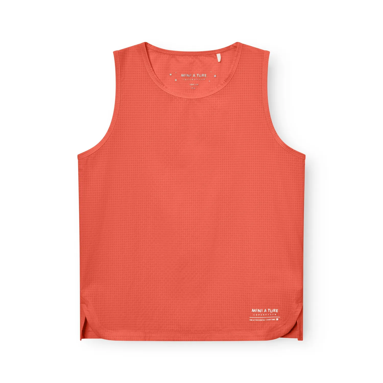 MINI A TURE Matcherno tanktop Papyrus white 10y åndbar
