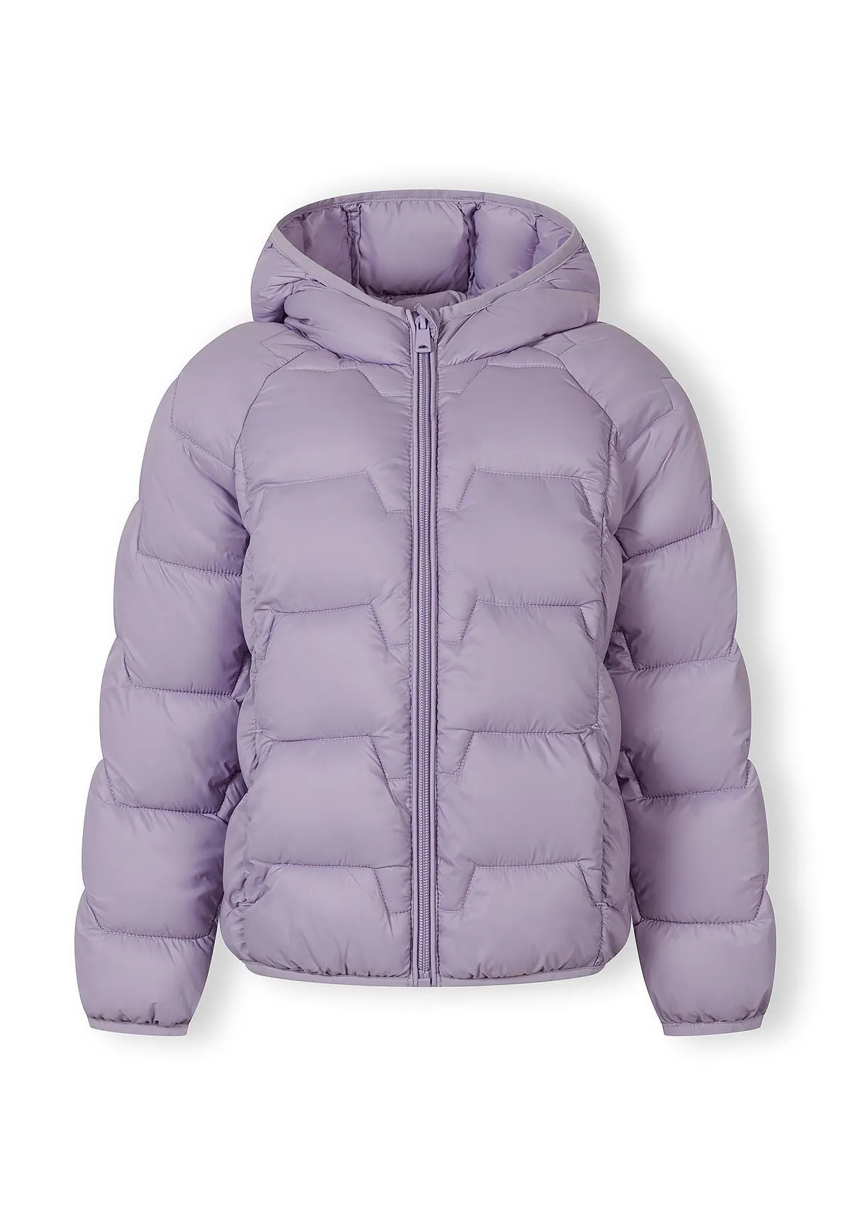 Minoti 44581 stepjakke lilla nylon let foer