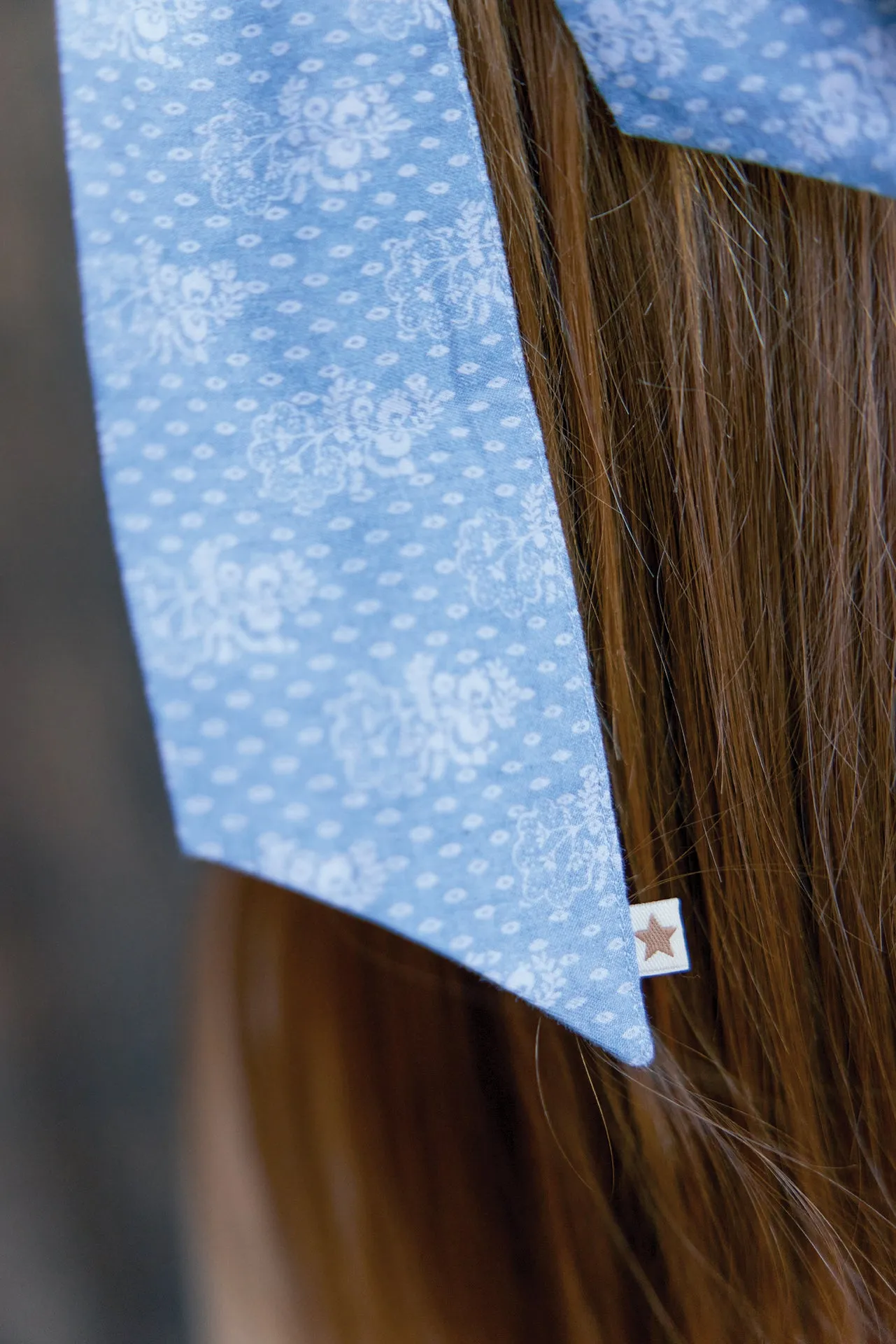 Bonton Mini Bandana chouchou scrunchie bomuld