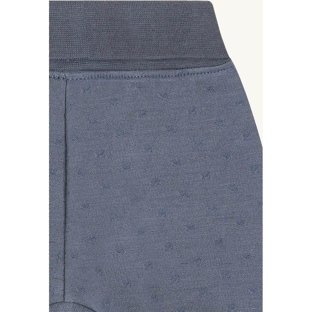 Hust & Claire HCGabe Dots joggingbukser Blue Storm økologisk