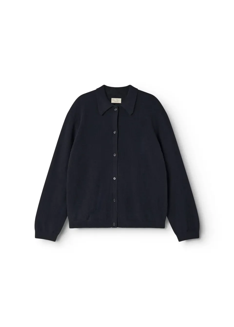 MarMar Tone W kashmir cardigan Indigo