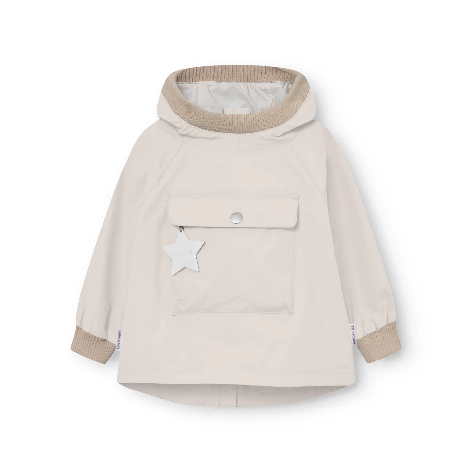 MINI A TURE Babyvito anorak vandtæt bomuldsfor