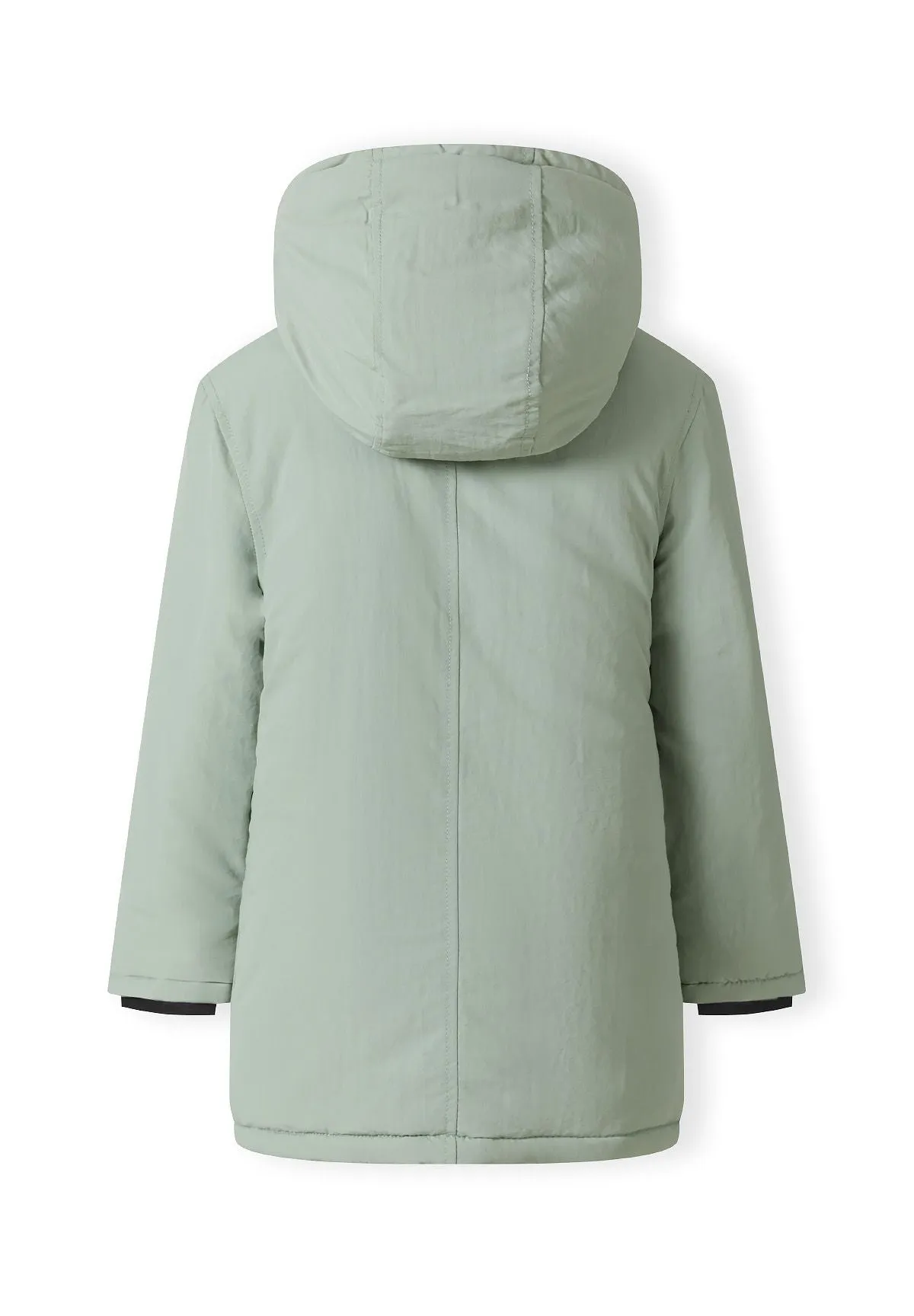 Minoti 41083 parka grå hætte til drenge