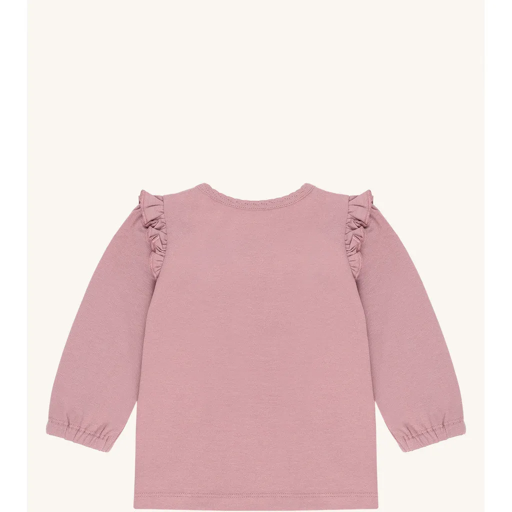 Hust & Claire HCAnna Mouse bluse Heather langærmet