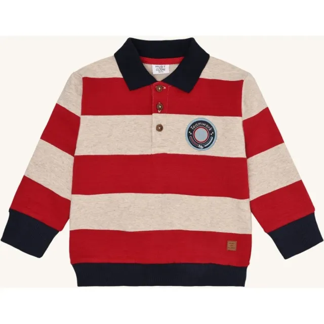 Hust & Claire HCSejer sweatshirt Warm Red økologisk bomuld