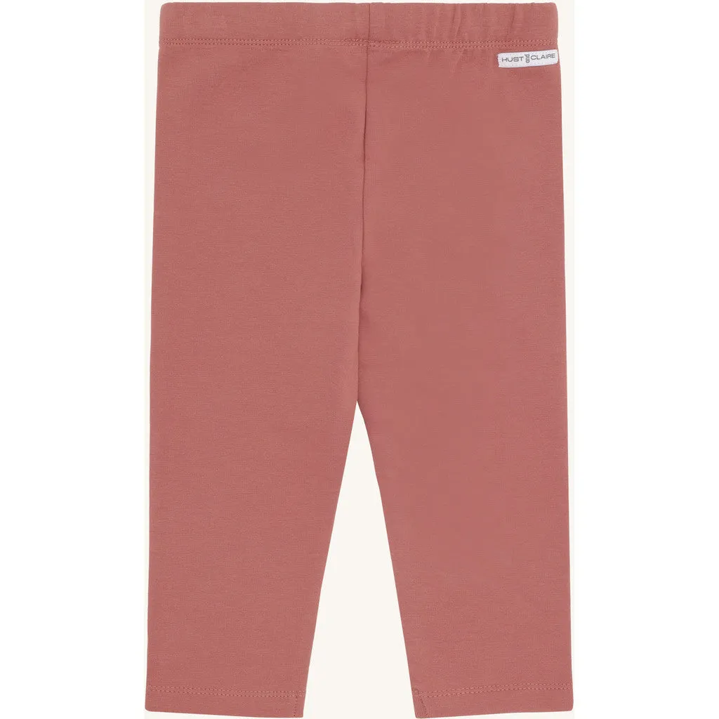 Hust & Claire HCLisa brushed leggings Dry Rose stræk