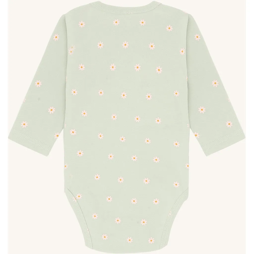 Hust & Claire HCBam langærmet body Green Foam