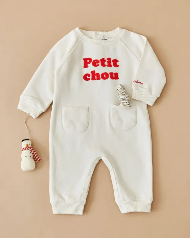 Emile et Ida Petit Chou dragt ecru bomuld