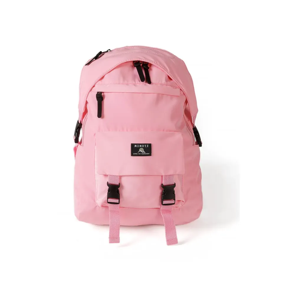 Minoti 45927 rygsæk rosa spænder polstret