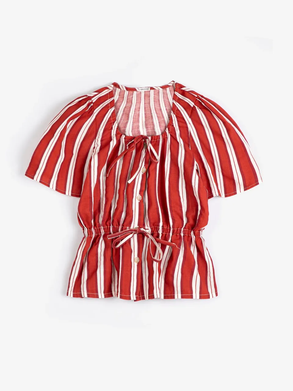 Bobo Choses Pickles sb126ad018 stribet peplum top XS-XL