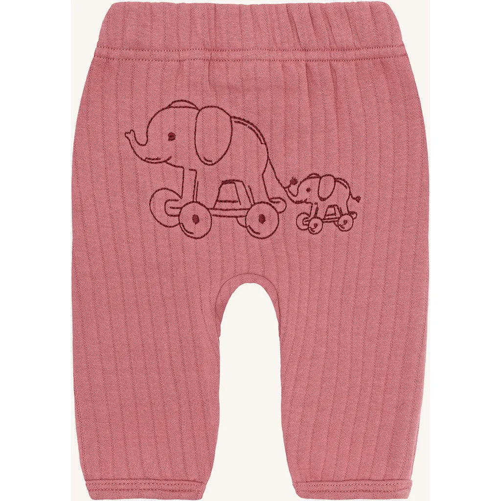 Hust & Claire Guido Elephant bukser dry rose øko