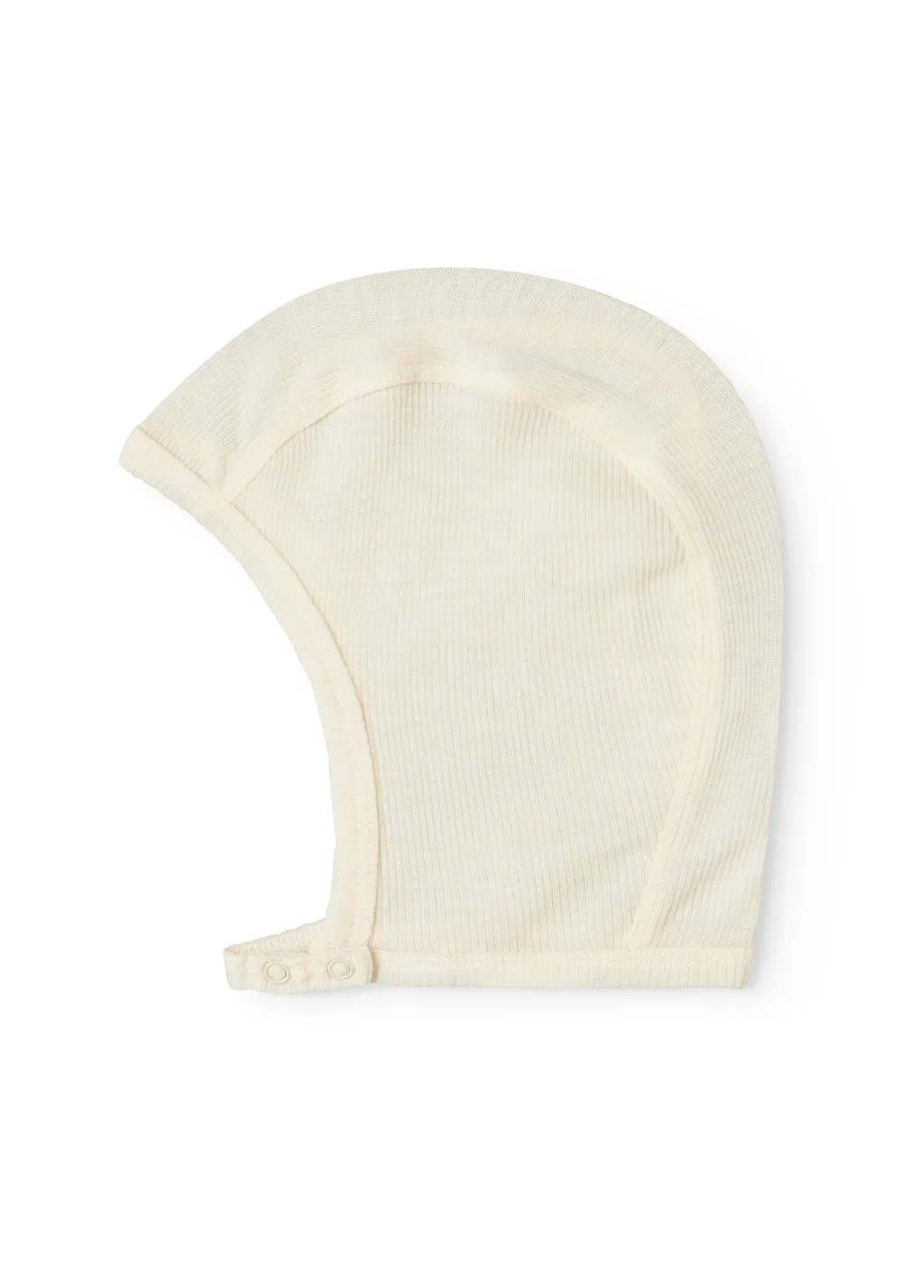 MarMar Hoody uld hue Natural uld rib